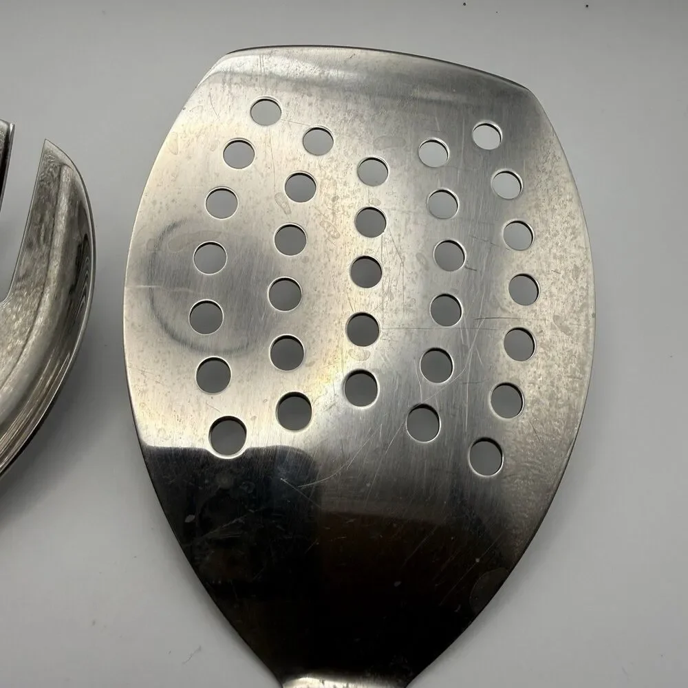 Williams Sonoma Stainless Steel Kitchen Utensil Set 3 Pasta Server Turner Fork